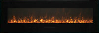 Amantii 72" Linear Electric Fireplace WM-FM-72-8123-BG
