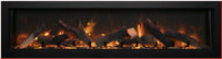 Amantii 72" Panorama Linear Electric Fireplace BI-72-DEEP-OD