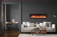 Amantii 74" Symmetry Bespoke Electric Fireplace SYM-74-BESPOKE