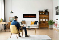 Amantii 74" Symmetry Xtra Tall Bespoke Electric Fireplace SYM-74-XT-BESPOKE
