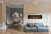 Amantii 88" Panorama Deep Linear Electric Fireplace BI-88-DEEP-OD