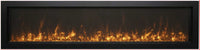 Amantii 88" Panorama Slim Electric Fireplace BI-88-SLIM-OD