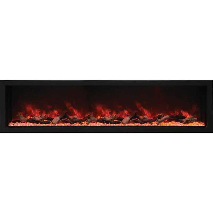 Amantii 88" Panorama Xtra Tall Linear Electric Fireplace BI-88-DEEP-XT