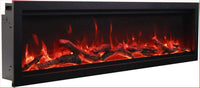 Amantii 88" Symmetry Linear Electric Fireplace with SYM-88