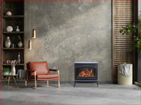 Amantii Cast Iron Electric Free-Standing Fireplace E70-NA