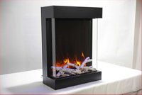 Amantii Cube 3 Sided Electric Fireplace CUBE-2025WM