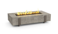 American Fyre Designs Iron Saddle Long Outdoor Firetable