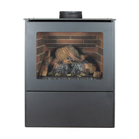 Breckwell BH23P Direct Vent Cast Iron Pedestal Gas Stove BH23P