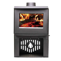 Breckwell 1.2 cu. ft. Wood Stove With Blower SW1.2