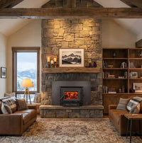 Breckwell Fireplaces Wood Insert with Blower CH18
