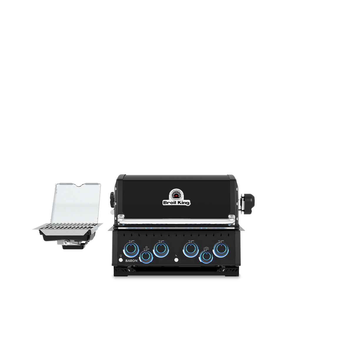 Broil King Baron 490 Shadow IR Built-In - NG (28 Inch) 875647