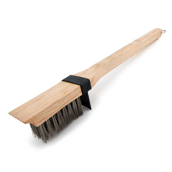 Broil King Grill Brush - Wood - Heavy/Long SS Bristles 65229