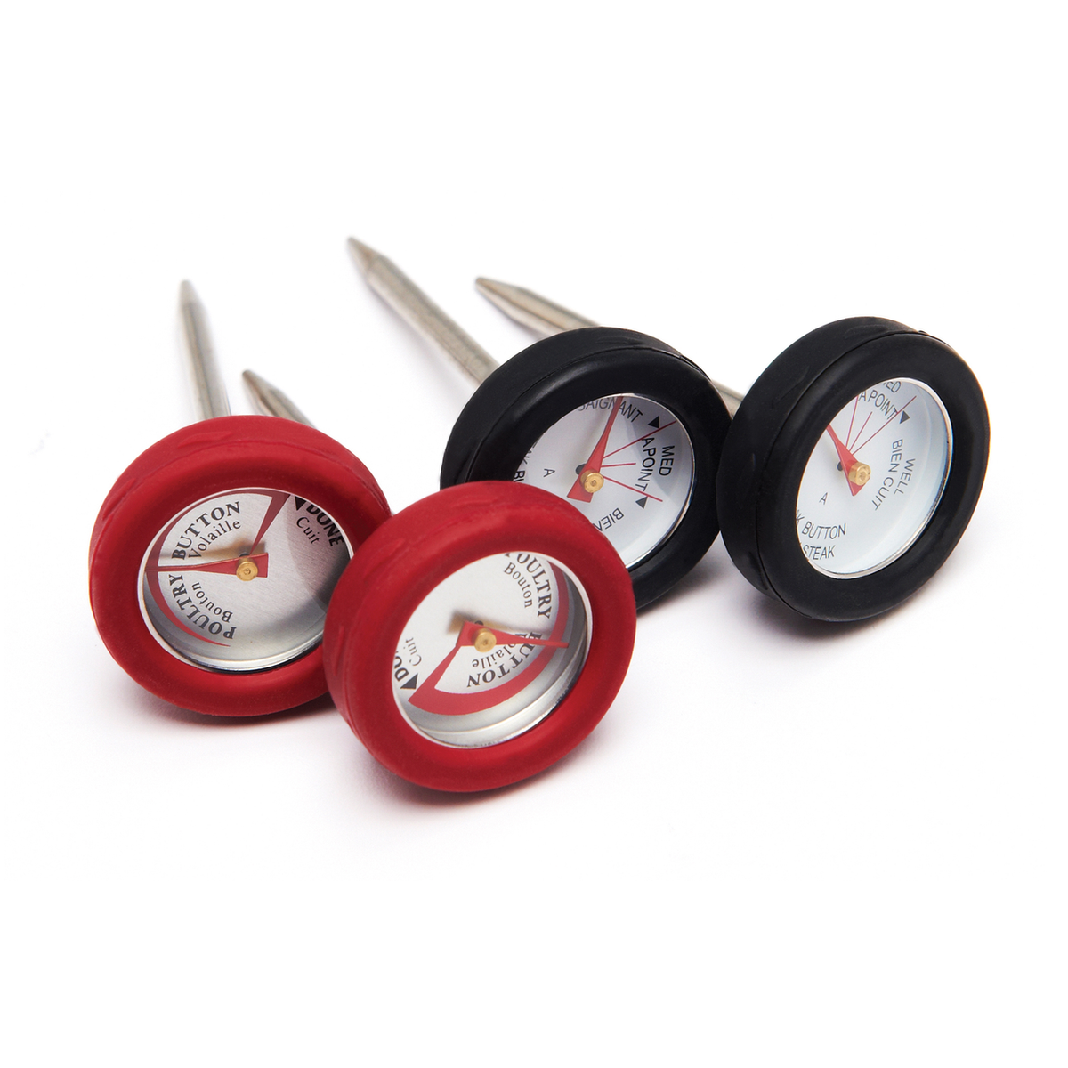 Broil King Thermometers - Analog Mini - 4 Pcs 61138
