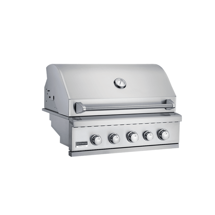 Broilmaster 32" B Series 4 Burner Stainless Steel Built-In Grill Head BSB324NL