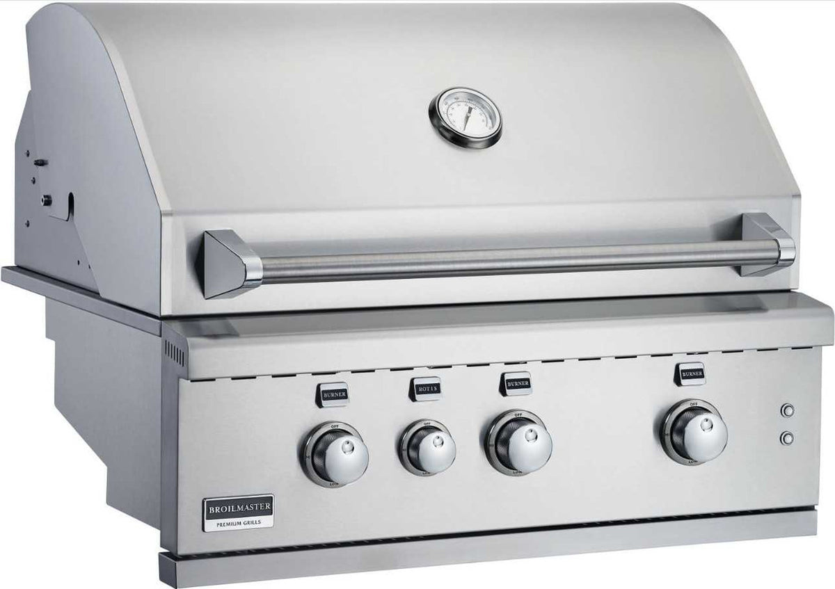Broilmaster 34" G Series 3 Burner Stainless Steel Built-In Grill Head BSG343N