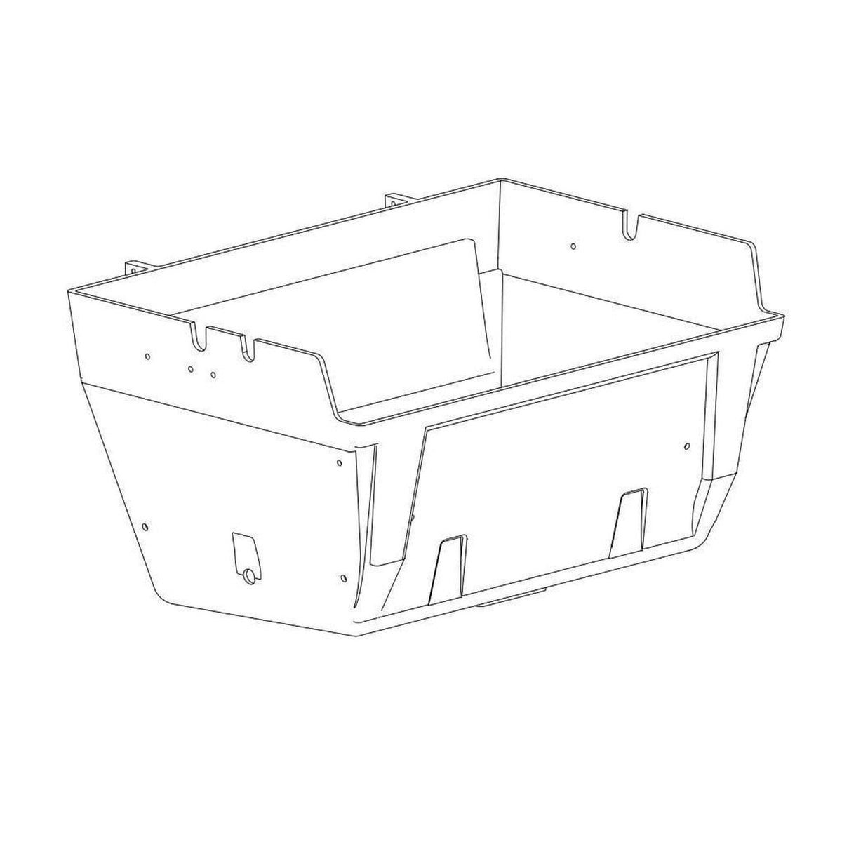 Broilmaster Black Bottom Casting for P4X and H4X B101443