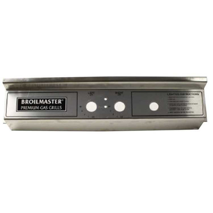 Broilmaster Control Panel and Label Assembly B101514