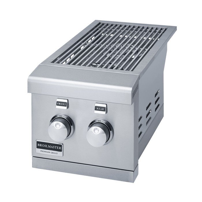 Broilmaster Side Burner - Double, 12-in., Slide-in BSABF12N