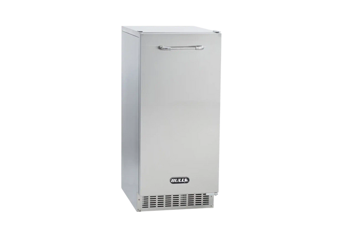 Bull Outdoor Rated Commercial Ice Maker 15" Stainless Steel, 62lbs 13200