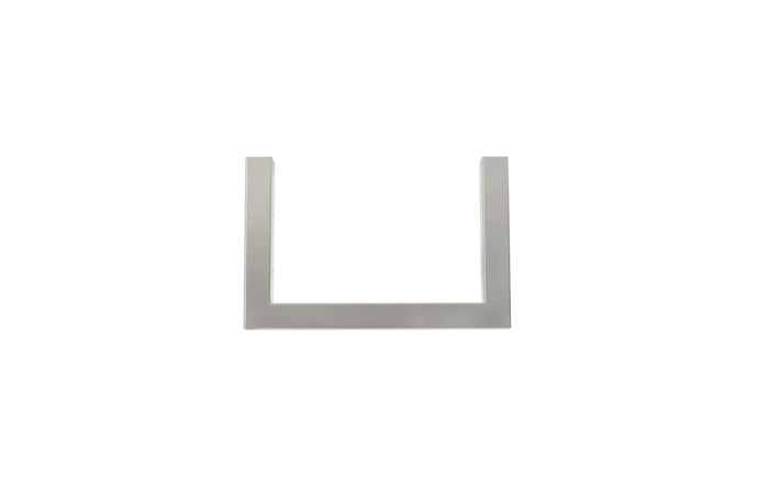 Bull Stainless Steel Finishing Frame - Double Side Burner W/Reveal (Not to be used with Bull kitchens. Replaces SKU 93007)  93008