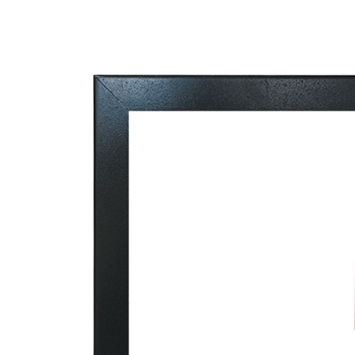Empire Hearth 36" Textured Black Beveled 1.5" Frame DF362BLX