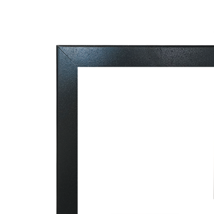 Empire Hearth 36" Textured Black Beveled 1.5" Frame DF362BLX