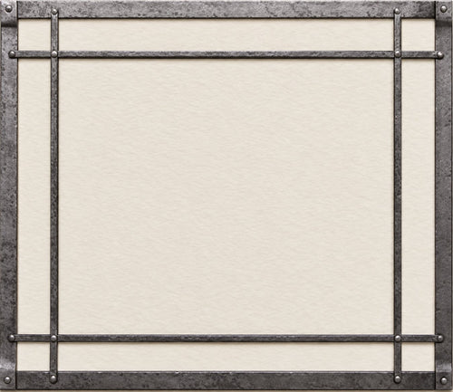 Empire Hearth 36" Oil-Rubbed Bronze Rectangle Forged Iron Inset DFF36FBZT