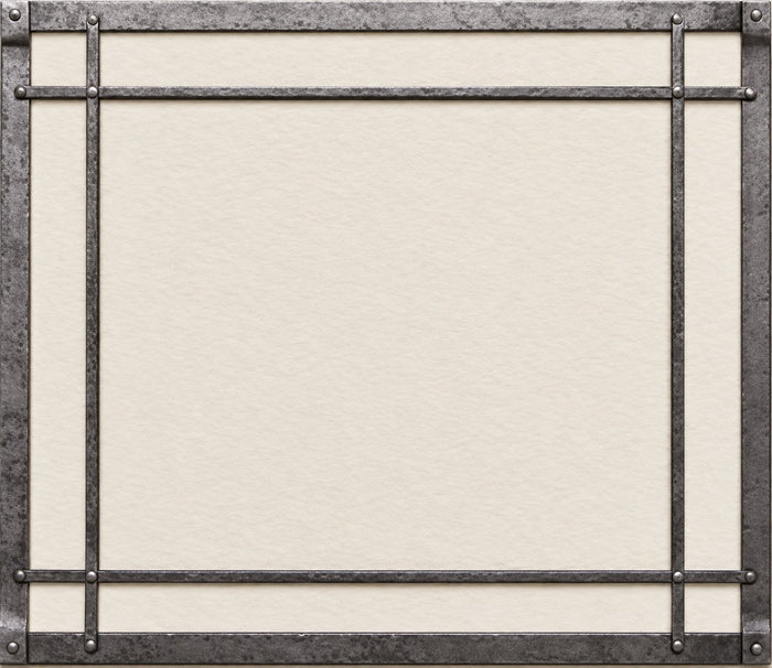 Empire Hearth 36" Oil-Rubbed Bronze Rectangle Forged Iron Inset DFF36FBZT