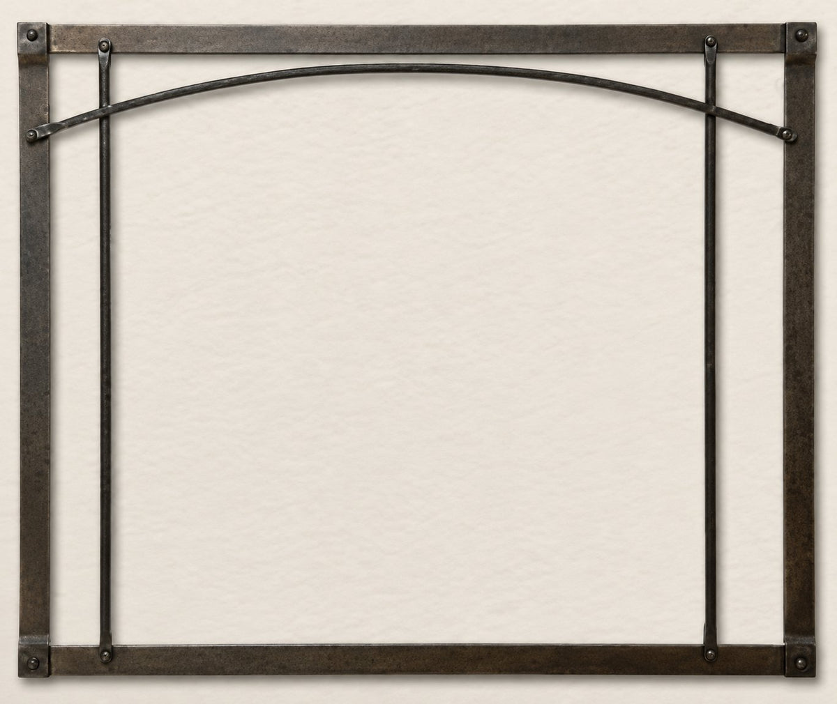 Empire Hearth 36" Arched Black Forged Iron Inset DFF36RBL