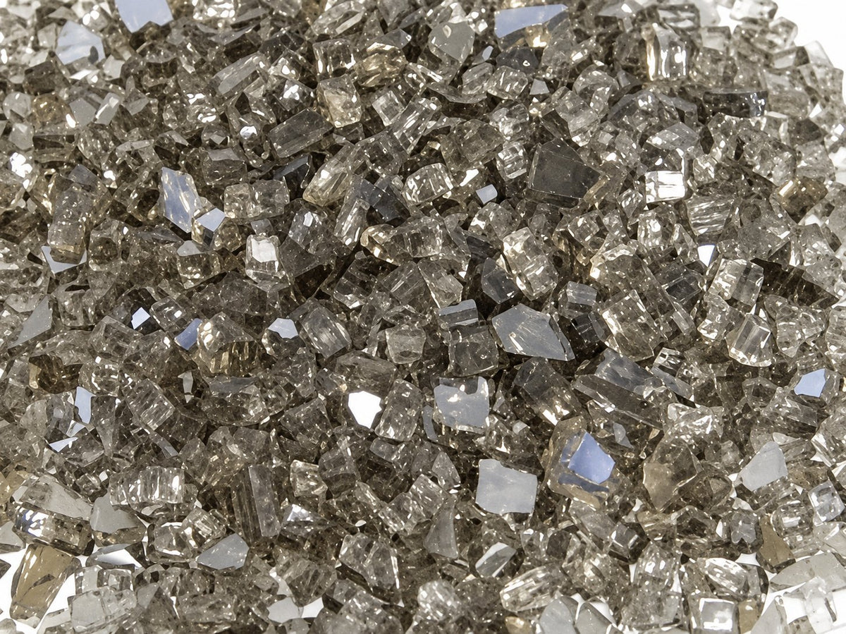Empire Hearth Bronze Reflective Crushed Glass (approx. 1 sq. ft) DG1BZR