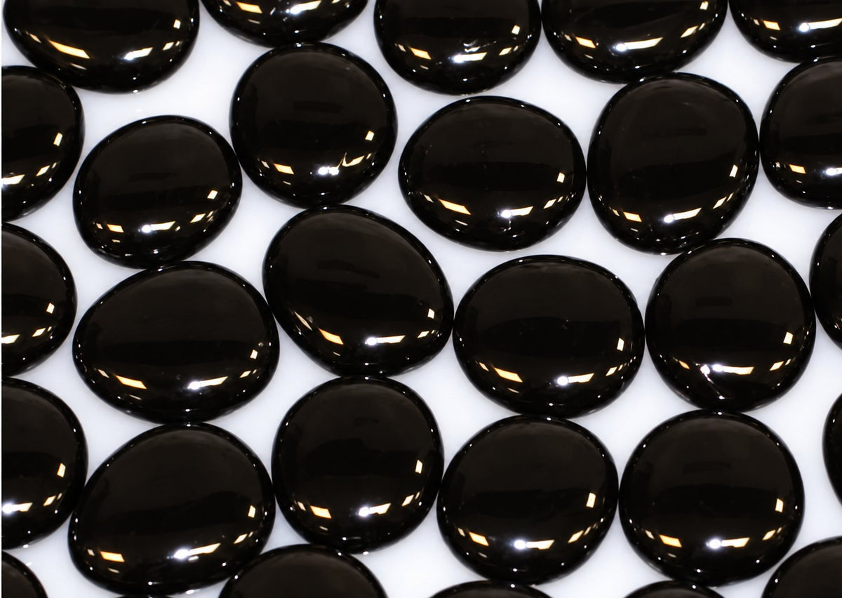 Empire Hearth 1" Onyx Droplets (1sq. ft.) DG1NXS