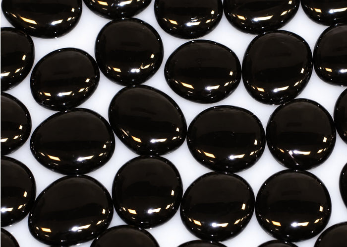 Empire Hearth 1" Onyx Droplets (1sq. ft.) DG1NXS