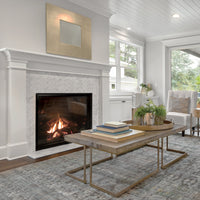 Empire Hearth DVCT50CBP95 Rushmore — manufacturer installation image; decorative configuration shown
