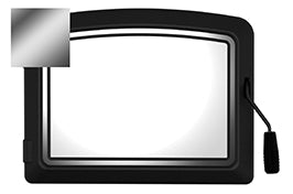 IronStrike Montlake nickel door trim DRTRM-GV-ML-NKL — manufacturer detail showing trim installed on door; trim accessory only.