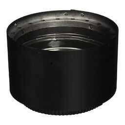 DuraVent 6" Black Stove Top Adapter Section No Damper 6DVL-AD