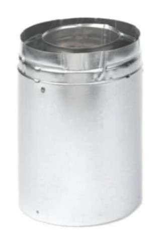 Duravent 4"- 6 5/8" Double Wall 17" - 24" Pipe Extension Galvalume Vent Pipe (15-1/2" - 22-1/2") 46DVA-24TA