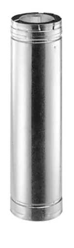 Duravent 4"- 6 5/8" Double Wall 60" Galvalume Vent Pipe 46DVA-60