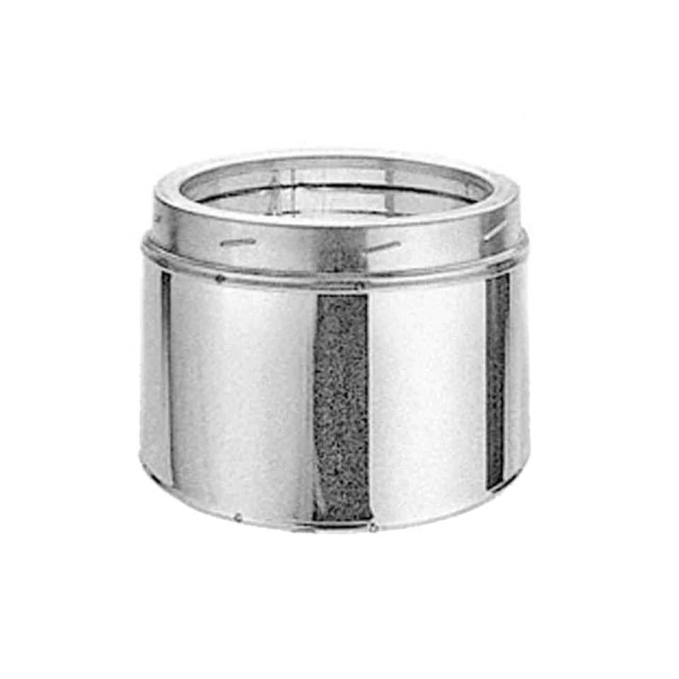 Duravent DuraTech 6" Diameter 6" Long Galvanized Chimney Pipe 6DT-06