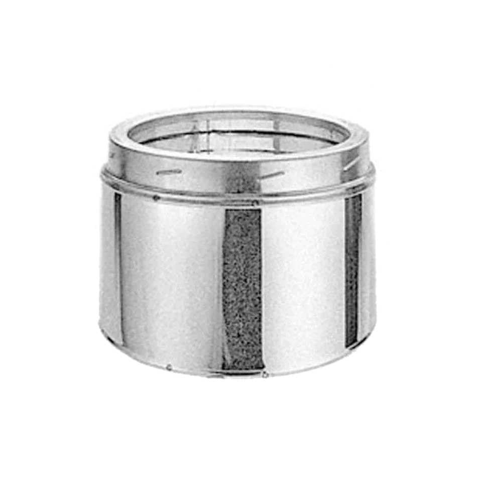 Duravent DuraTech 8" Diameter 12" Long Galvanized Chimney Pipe 8DT-12