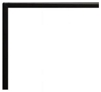 Empire 1" Beveled Matte Black Adjustable Trim Kit DF72BL