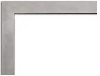 Empire Hearth 1.5" Brushed Nickel Beveled Frame DF302BNB