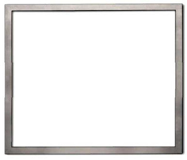 Empire Hearth 1.5" Brushed Nickel Beveled Frame DFB34BN