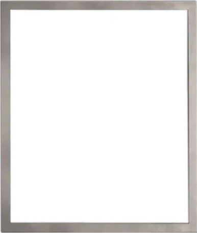 Empire Hearth 1.5 Inch Rectangle Brushed Nickel Surround For Peninsula DF242NB