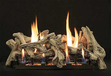 Empire Hearth 18" 8 Piece Burncrete Driftwood Log Set LS18CD