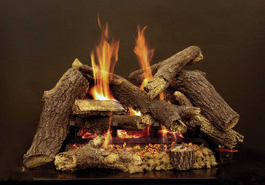 Empire Hearth 24" - 30" 11 piece Pioneer Refractory Log Set LPR2430