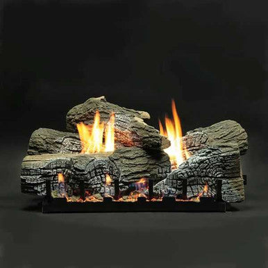 Empire Hearth 24" 5 Piece Refractory Stacked Wildwood Log Set LS24WRR