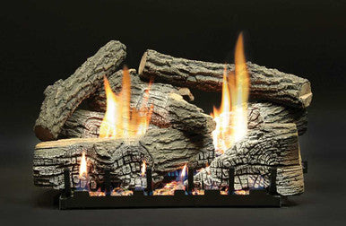 Empire Hearth 24" 7 Piece Refractory Super Stacked Wildwood Log Set LS24WRS