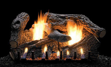 Empire Hearth 24" Vent-Free Super Sassafras 7 piece Refractory Log Set LS24RSS