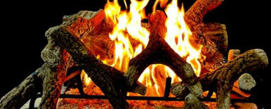 Empire Hearth 30" 10 Piece Oak Tinder Ceramic Fiber Sand Pan Log Set LOT30