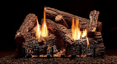 Empire Hearth 30" 9 Piece Refractory Ravenwood Select Log Set ALS30RVS
